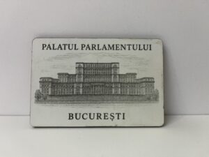 Magnet gravat cu laser – Palatul Parlamentului, București